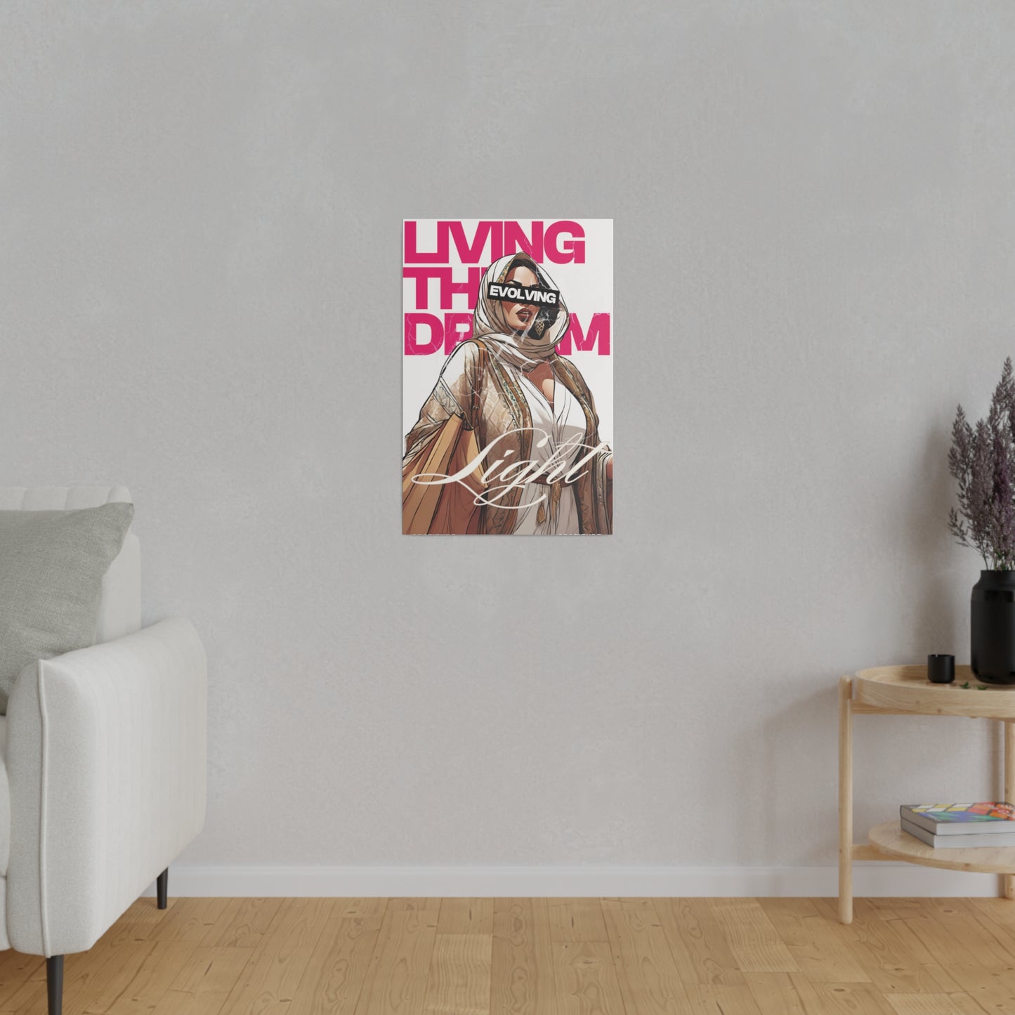 Matte Canvas, Stretched, 0.75"