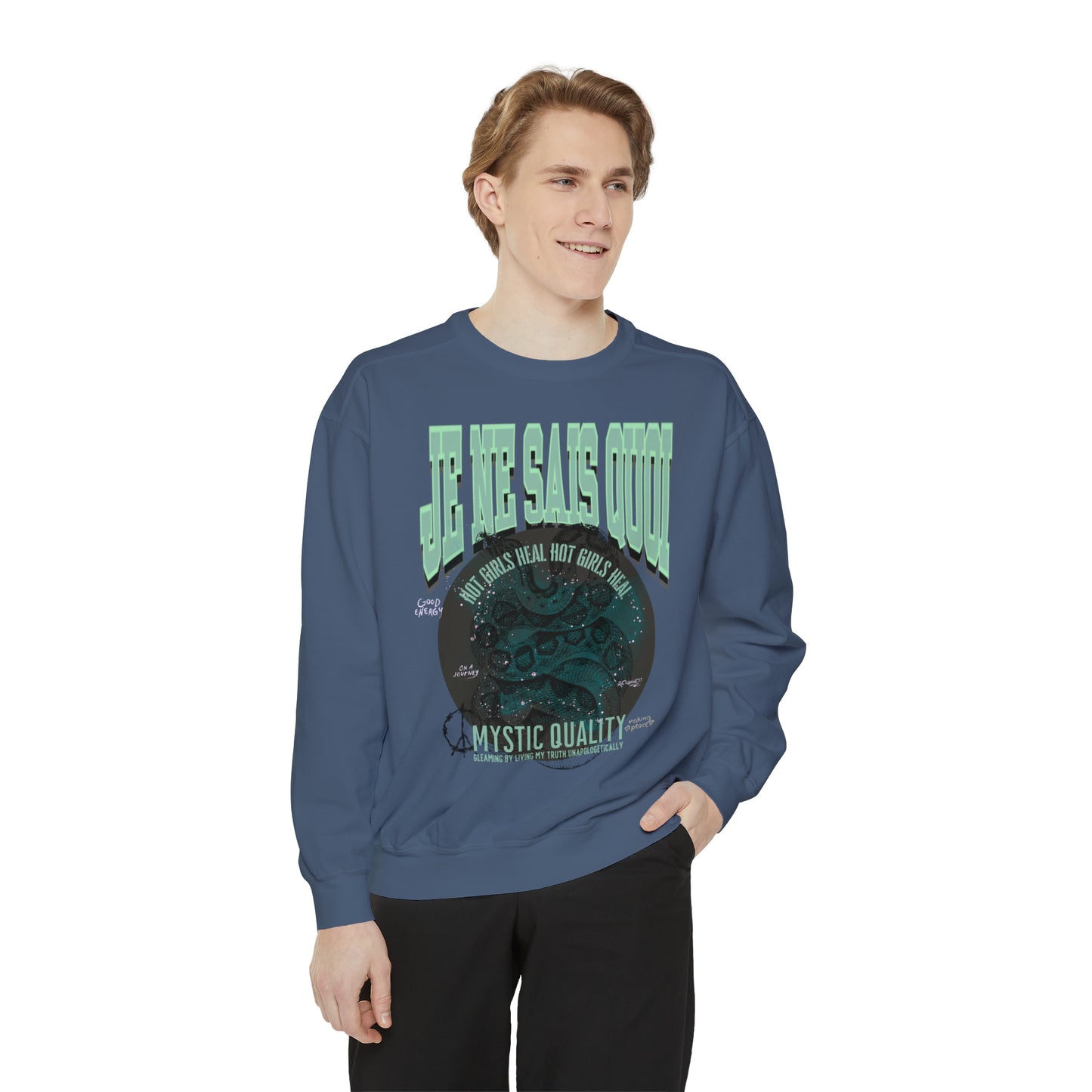 Unisex Garment-Dyed Sweatshirt