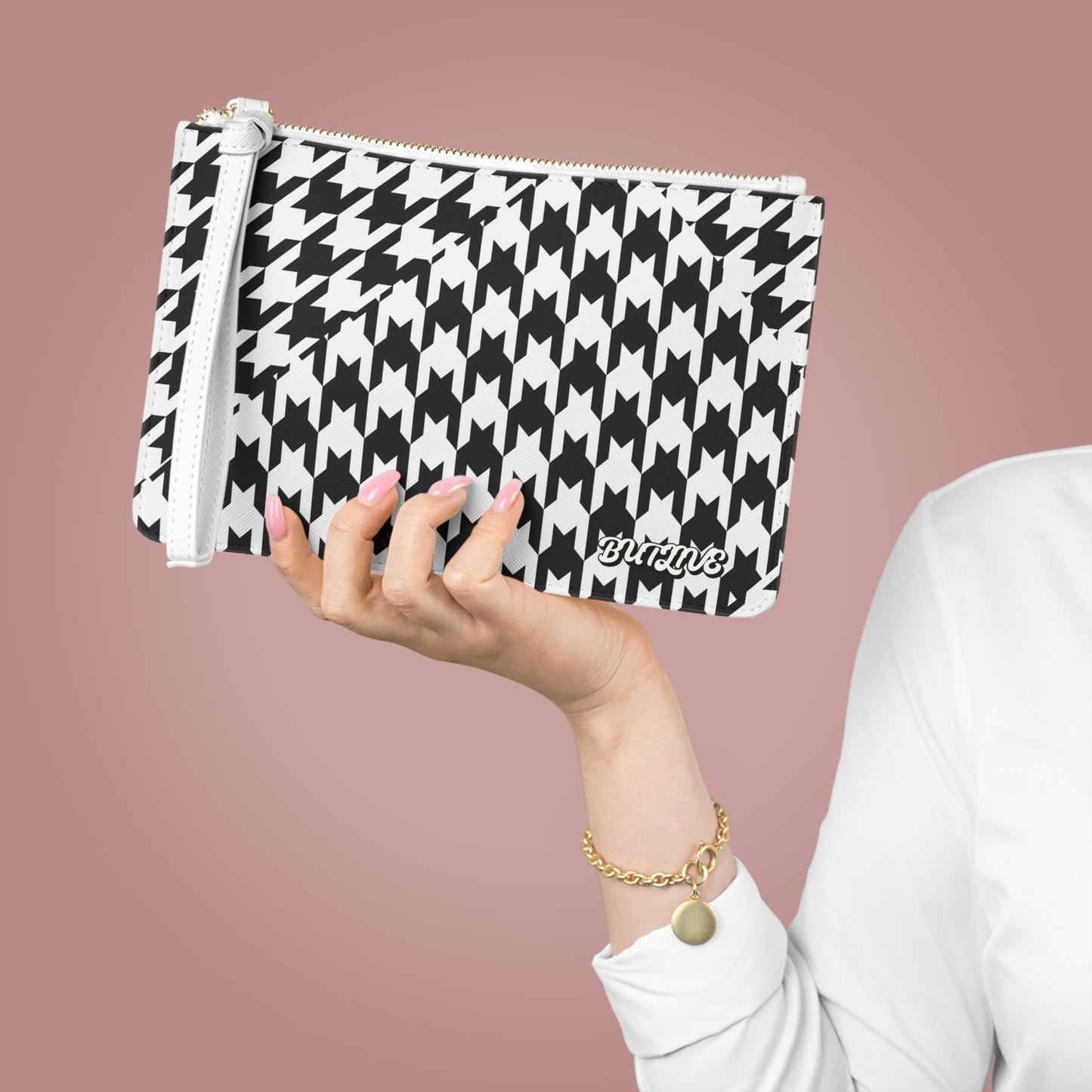 But Live Clutch Bag