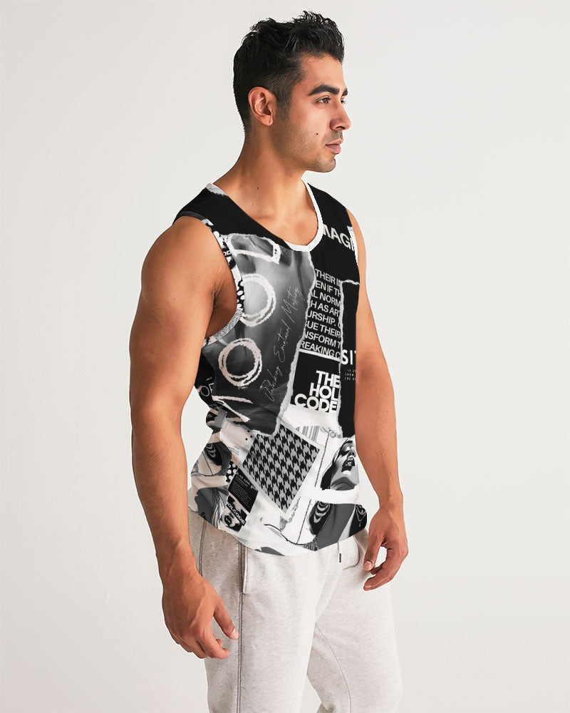 Loud Af Men's All-Over Print Sport Tank
