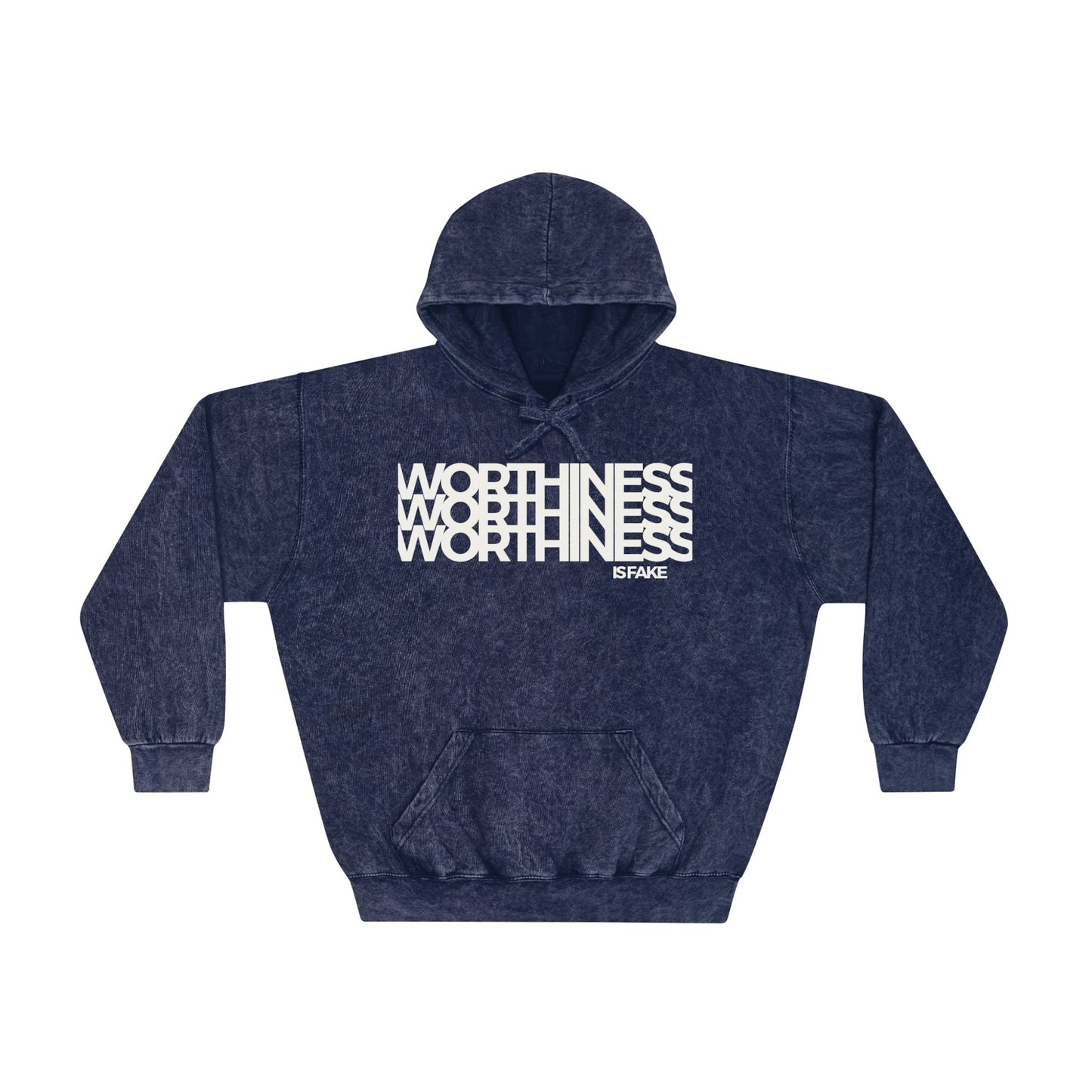 WIF Unisex Mineral Wash Hoodie