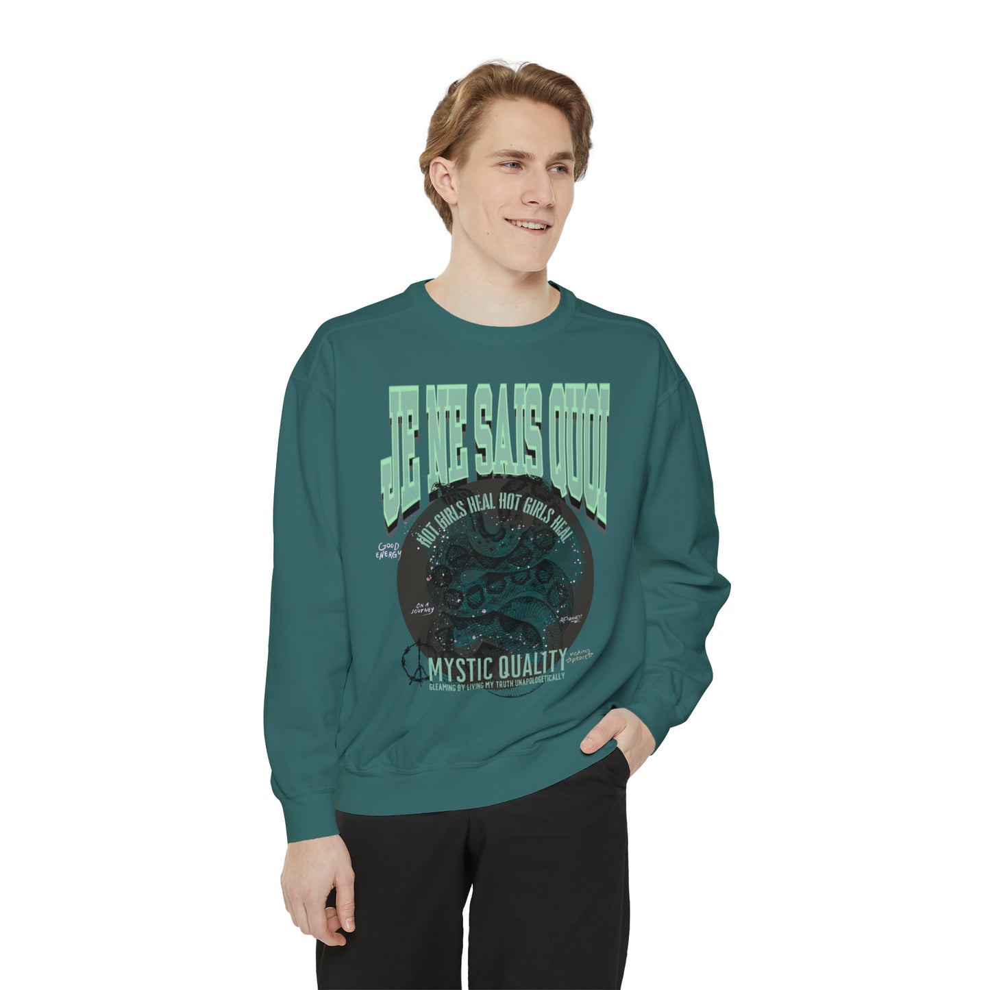 Unisex Garment-Dyed Sweatshirt