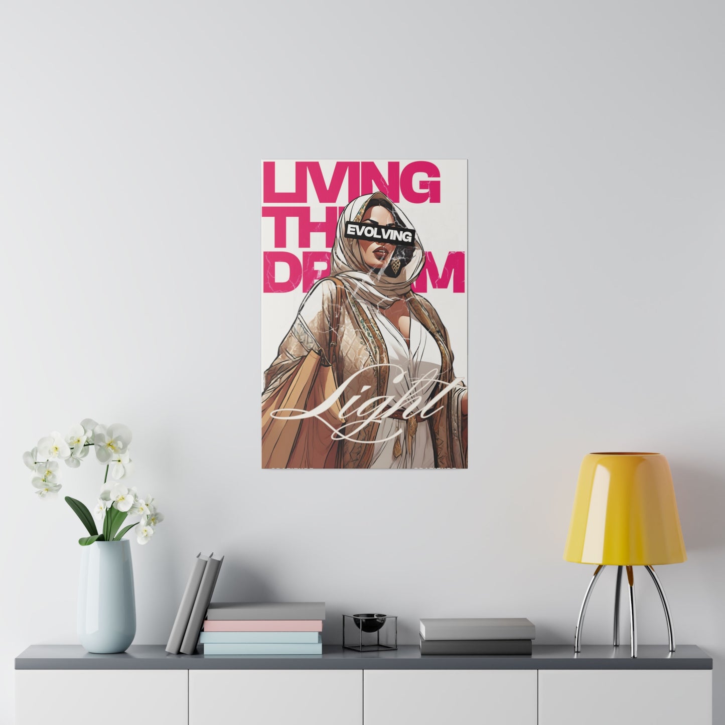 Matte Canvas, Stretched, 0.75"