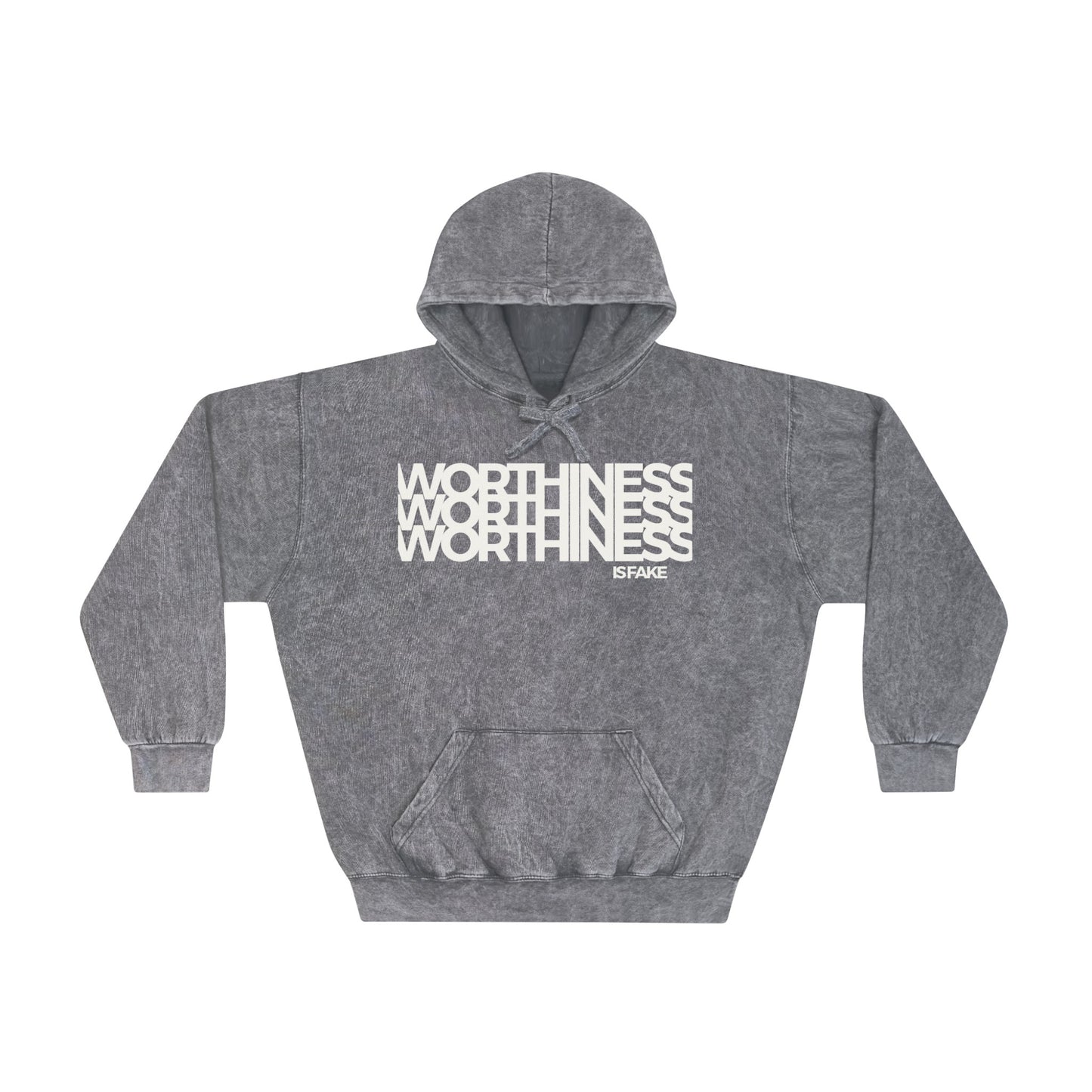 WIF Unisex Mineral Wash Hoodie