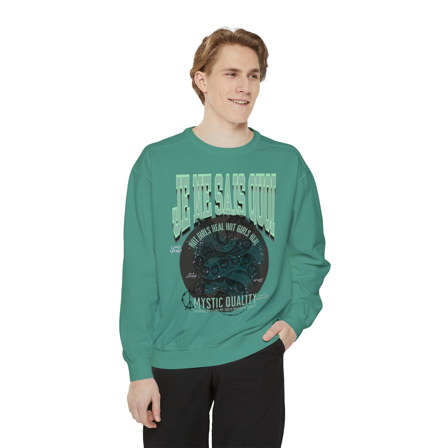 Unisex Garment-Dyed Sweatshirt