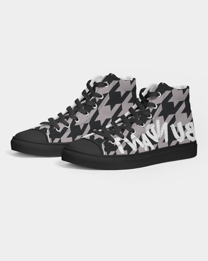 Have A Blast Women's Hightop Canvas Shoe - Black