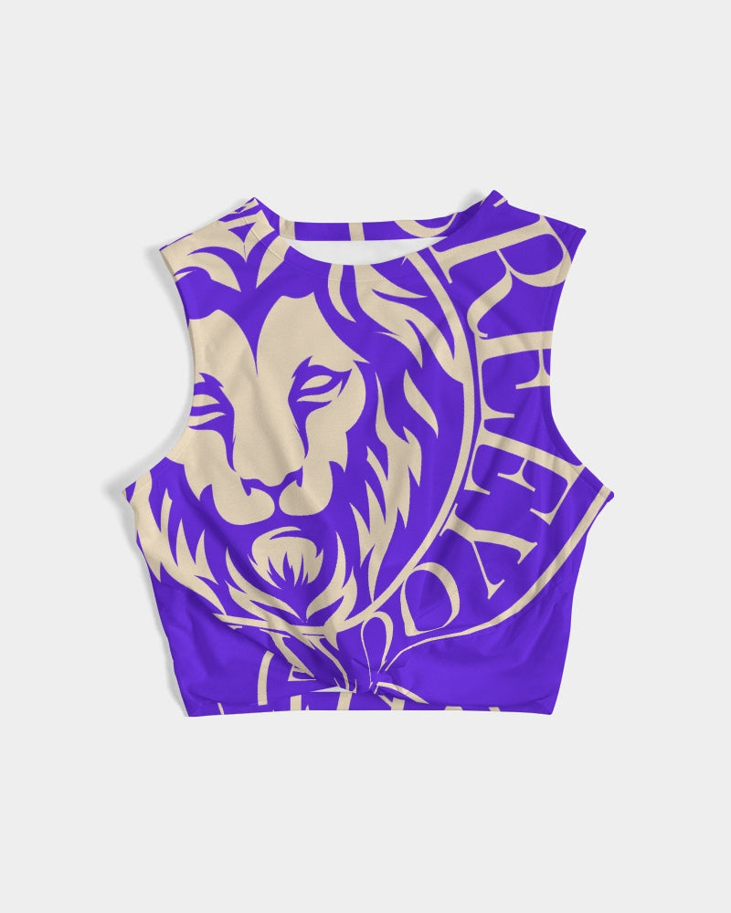 Sapphire Twist-Front Tank
