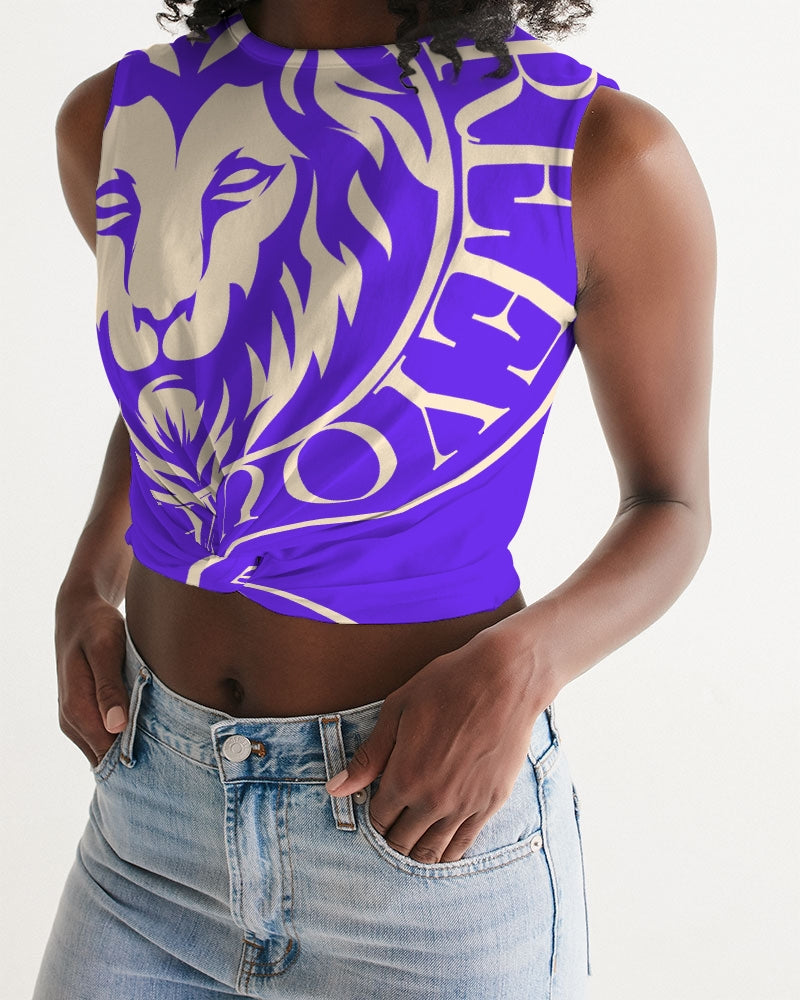 Sapphire Twist-Front Tank