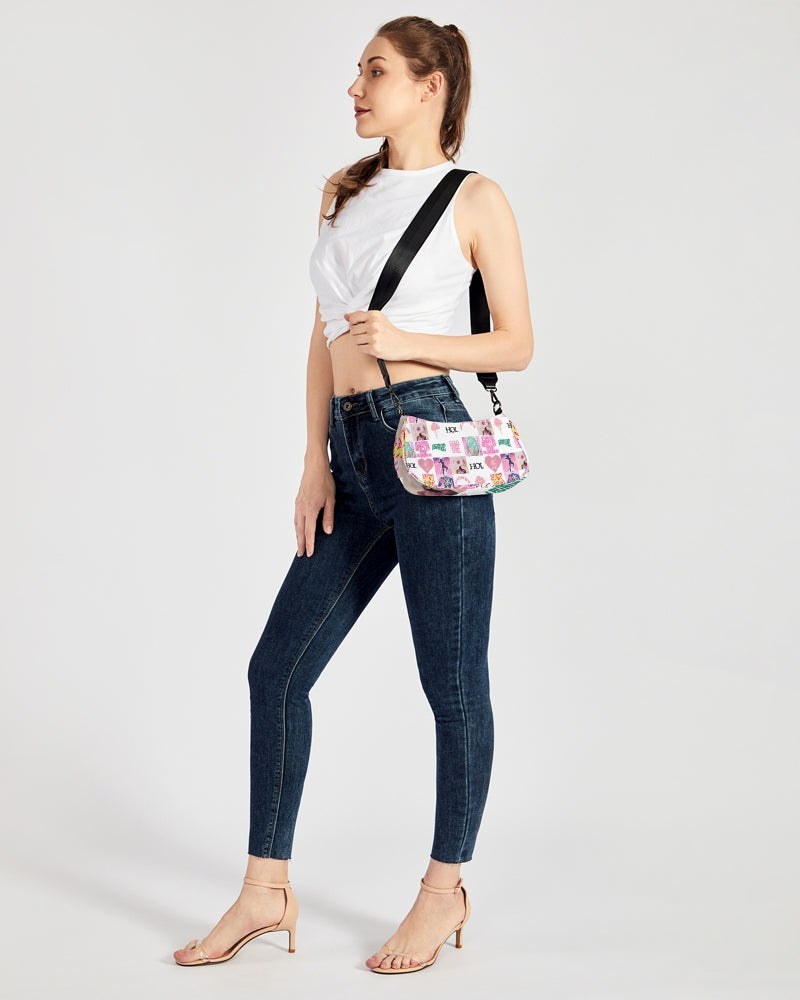 Happy Petite Canvas Pouch