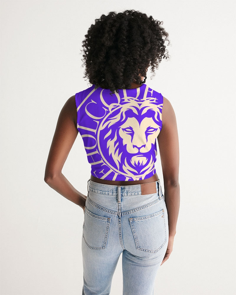 Sapphire Twist-Front Tank