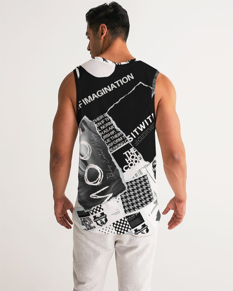 Loud Af Men's All-Over Print Sport Tank