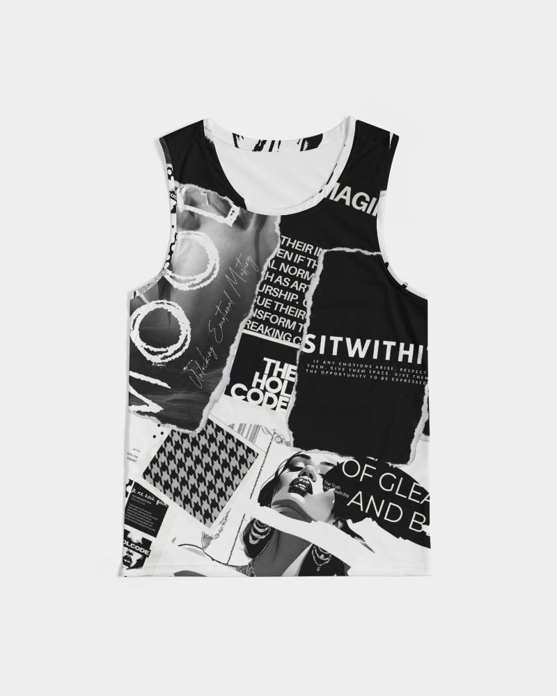 Loud Af Men's All-Over Print Sport Tank