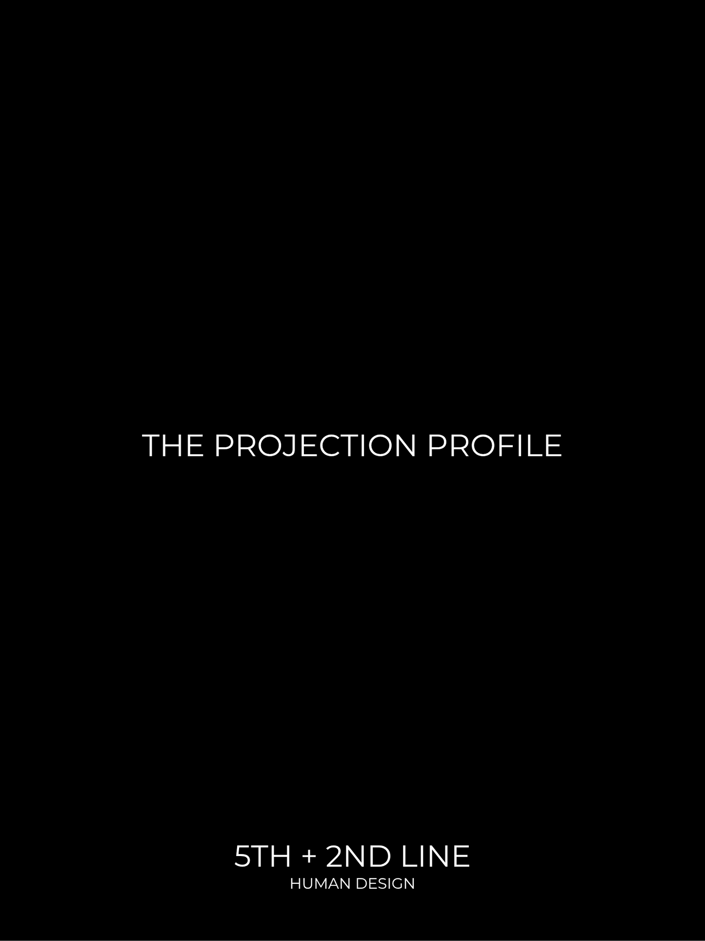 The Projection Profile