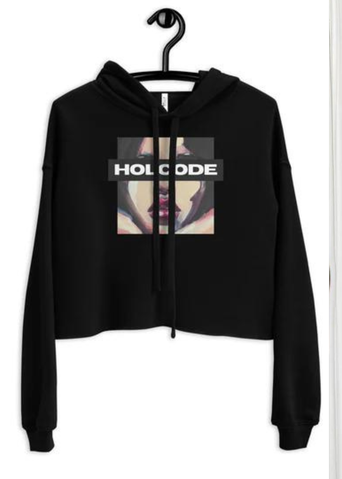Holcode Crop Hoodie