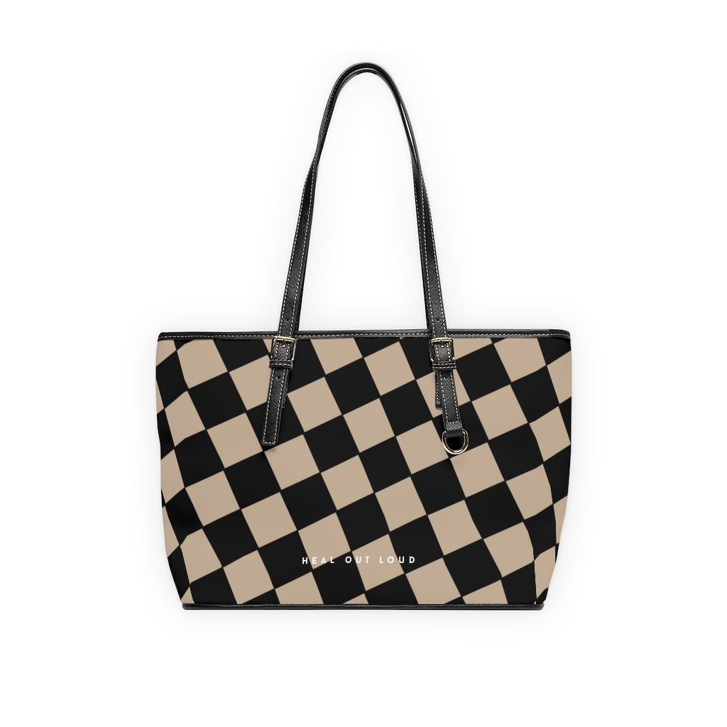 HOL Vegan Leather Shoulder Bag