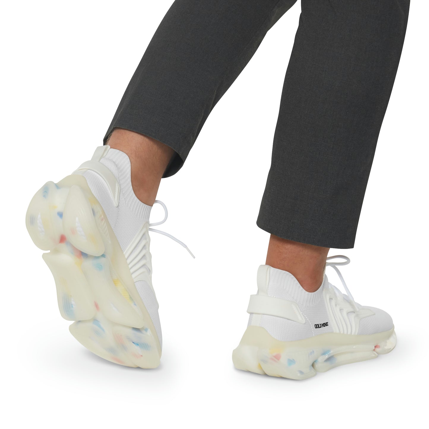 Gold Mine Mens Mesh Sneakers