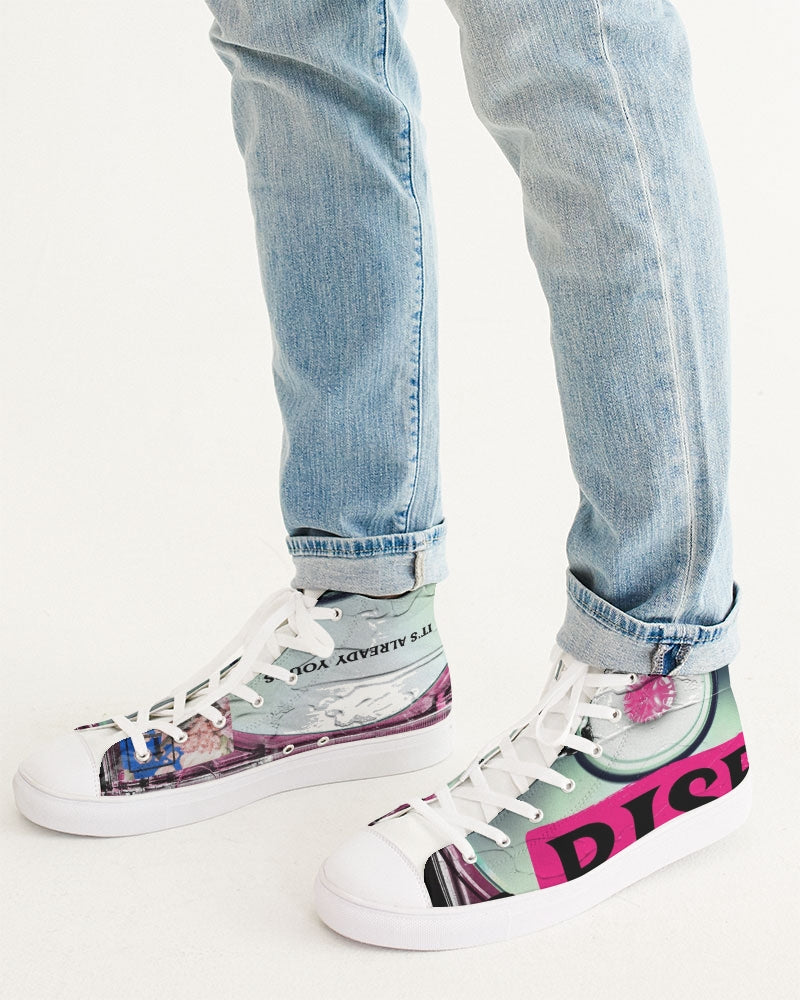 Rise Men's Hightop Canvas Shoe