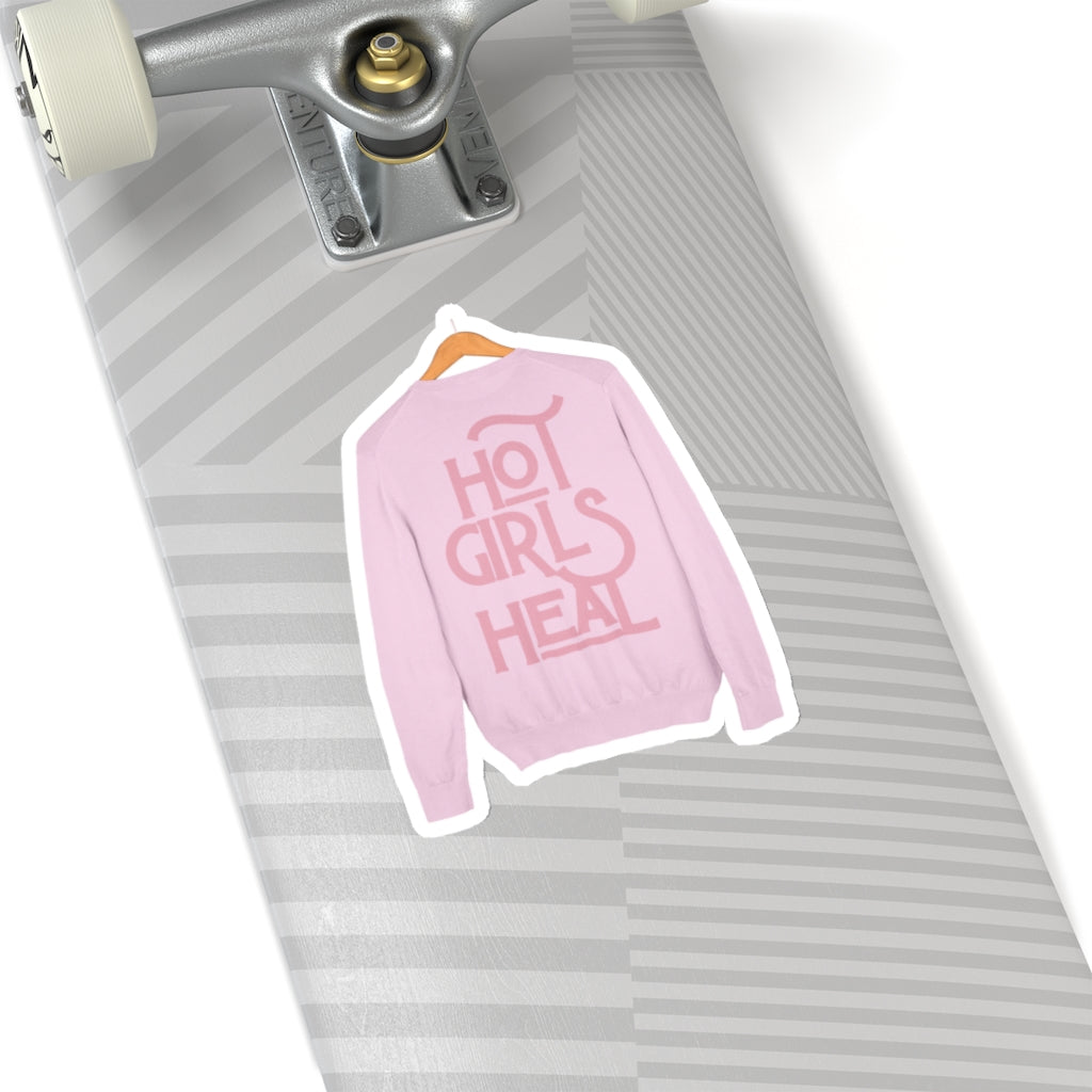 HGH Pink Sweater Sticker