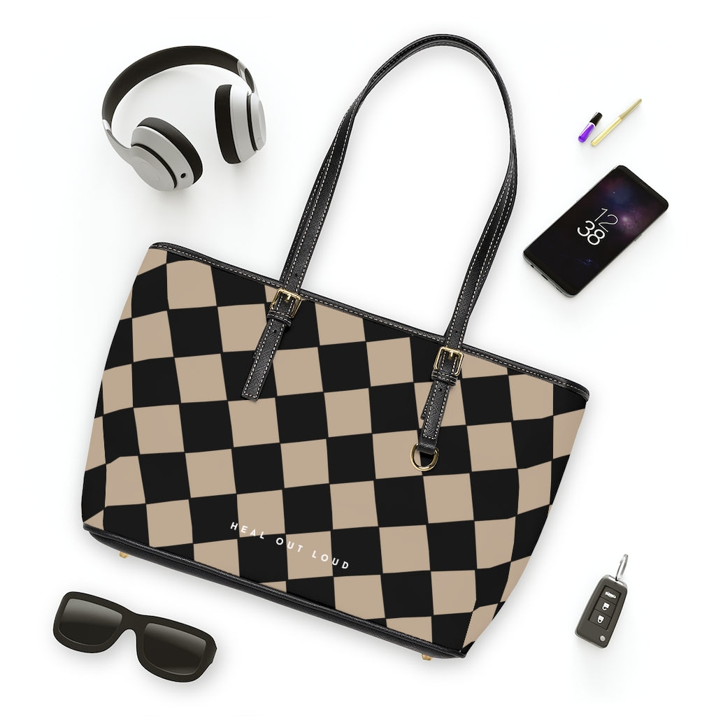 HOL Vegan Leather Shoulder Bag