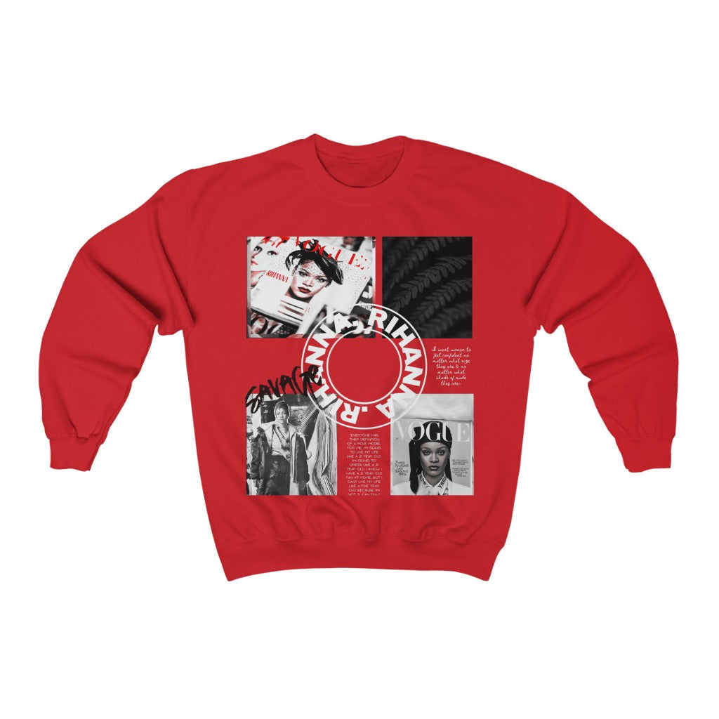 Rihanna Inspired Crewneck Sweatshirt