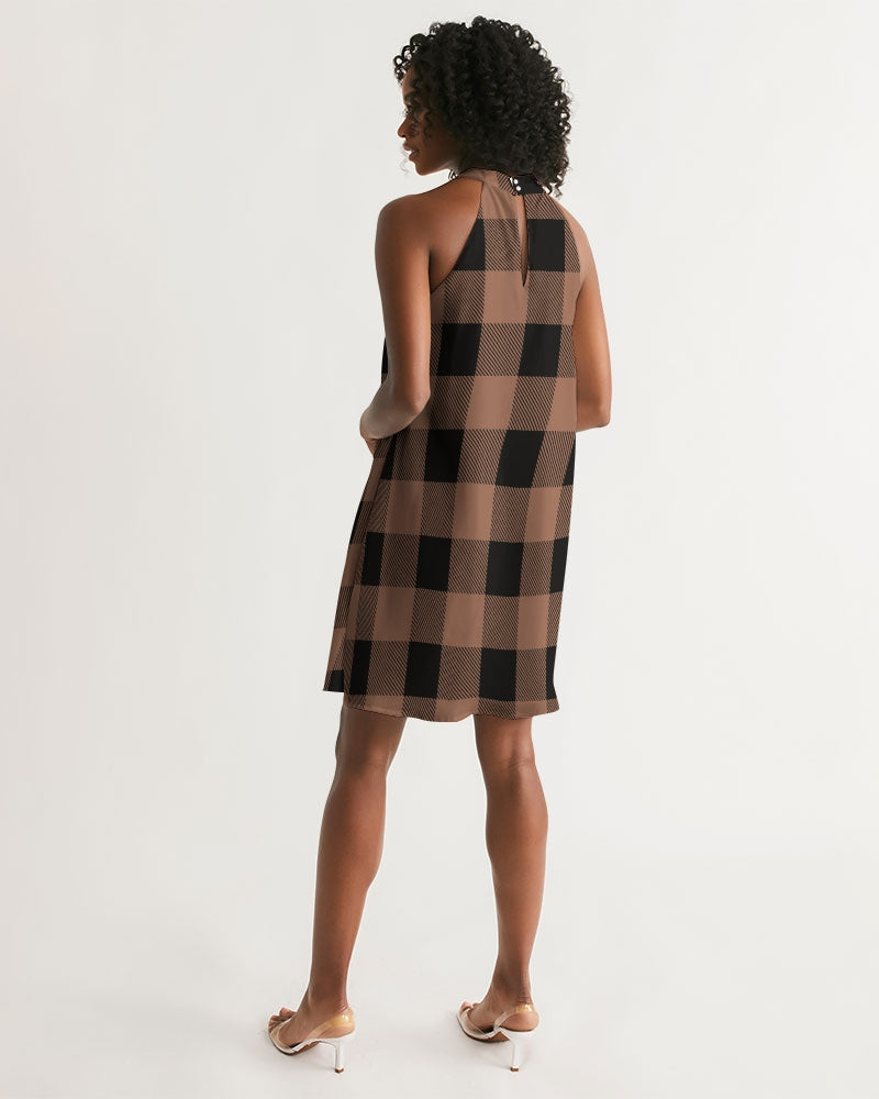 Nudity Women's Halter Dress