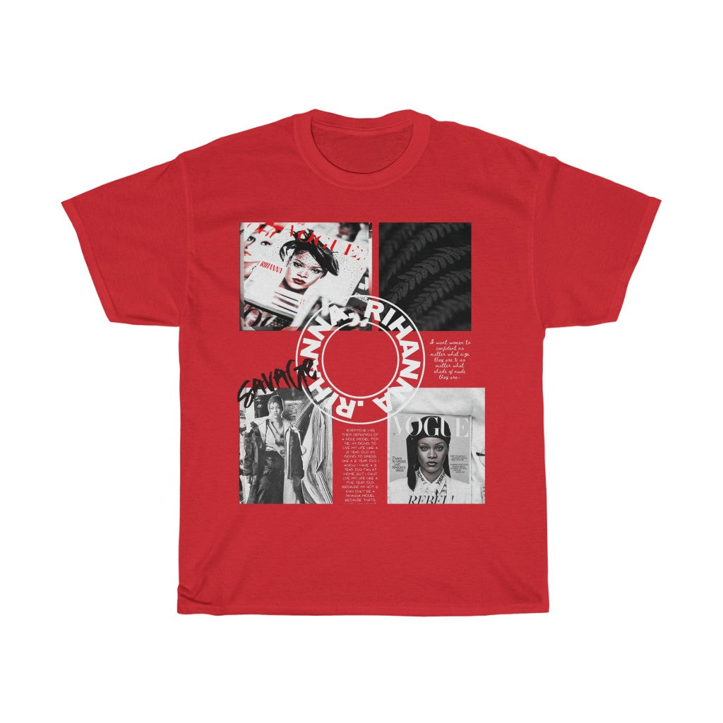 Rihanna Inspired Heavy Cotton Tee