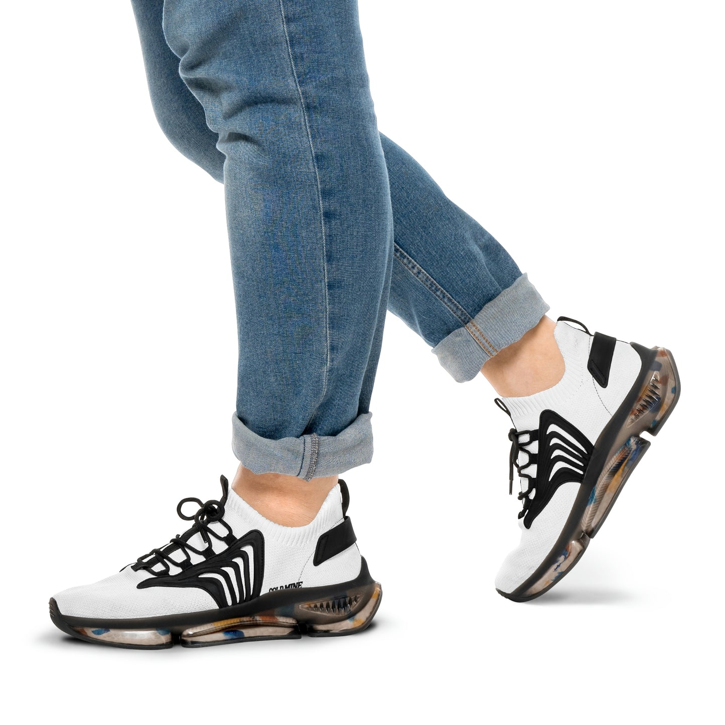 Gold Mine Mens Mesh Sneakers