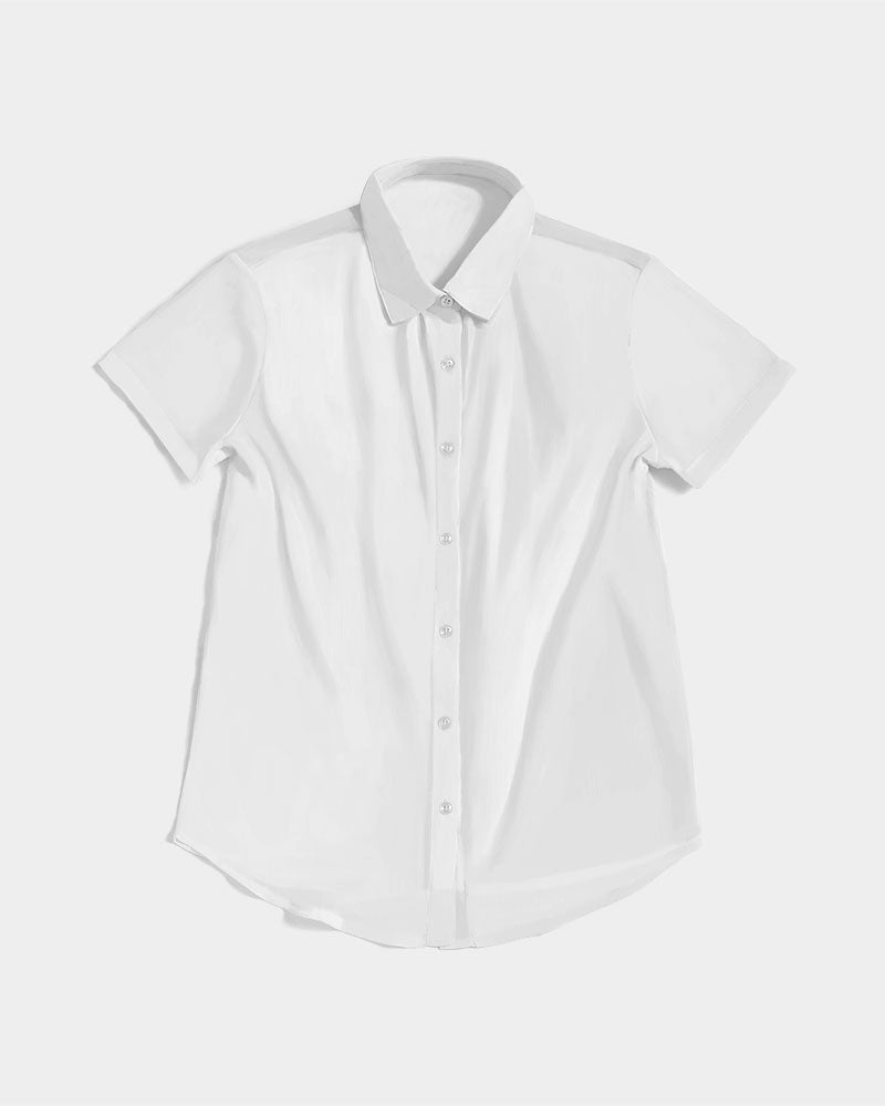 Glorious Women's Short Sleeve Button Up