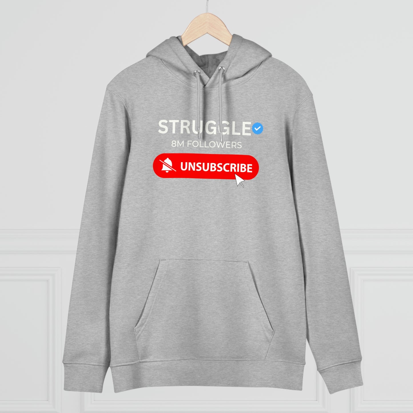 Unsubscribed From The Struggle Eco Hoodie