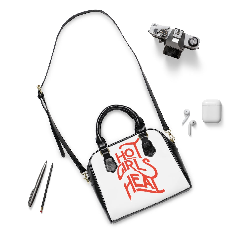 HGH Vegan Leather Shoulder Handbag