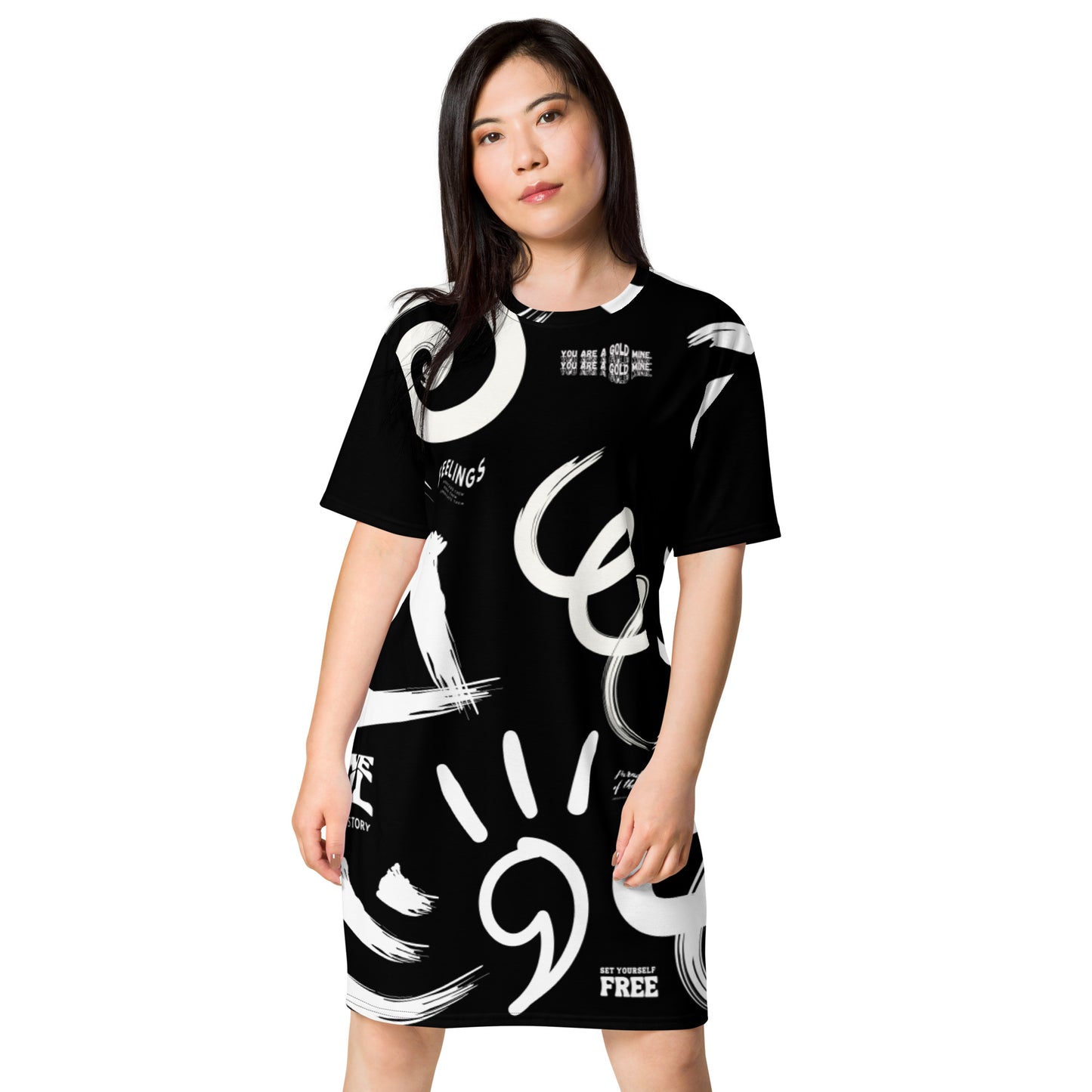 No Question HOL T-shirt dress