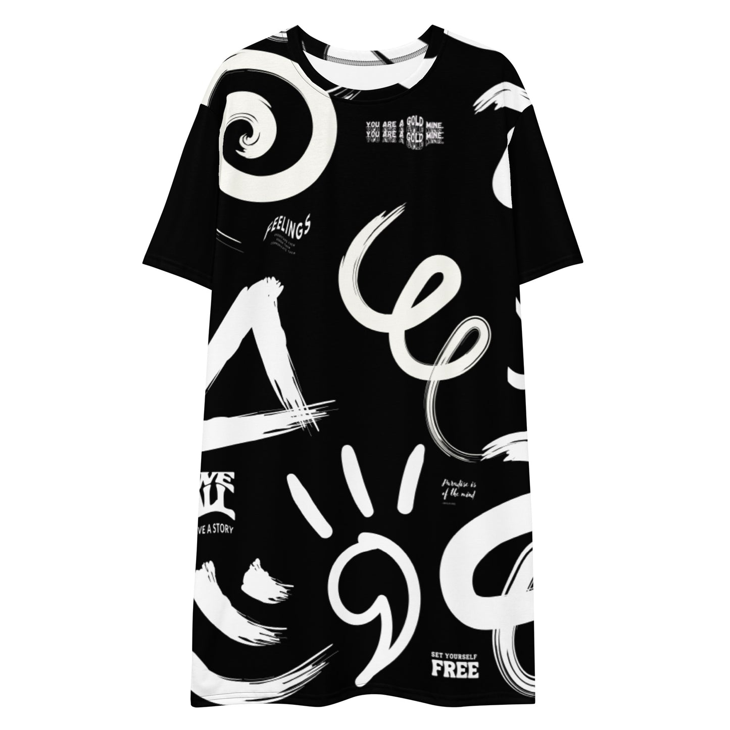 No Question HOL T-shirt dress