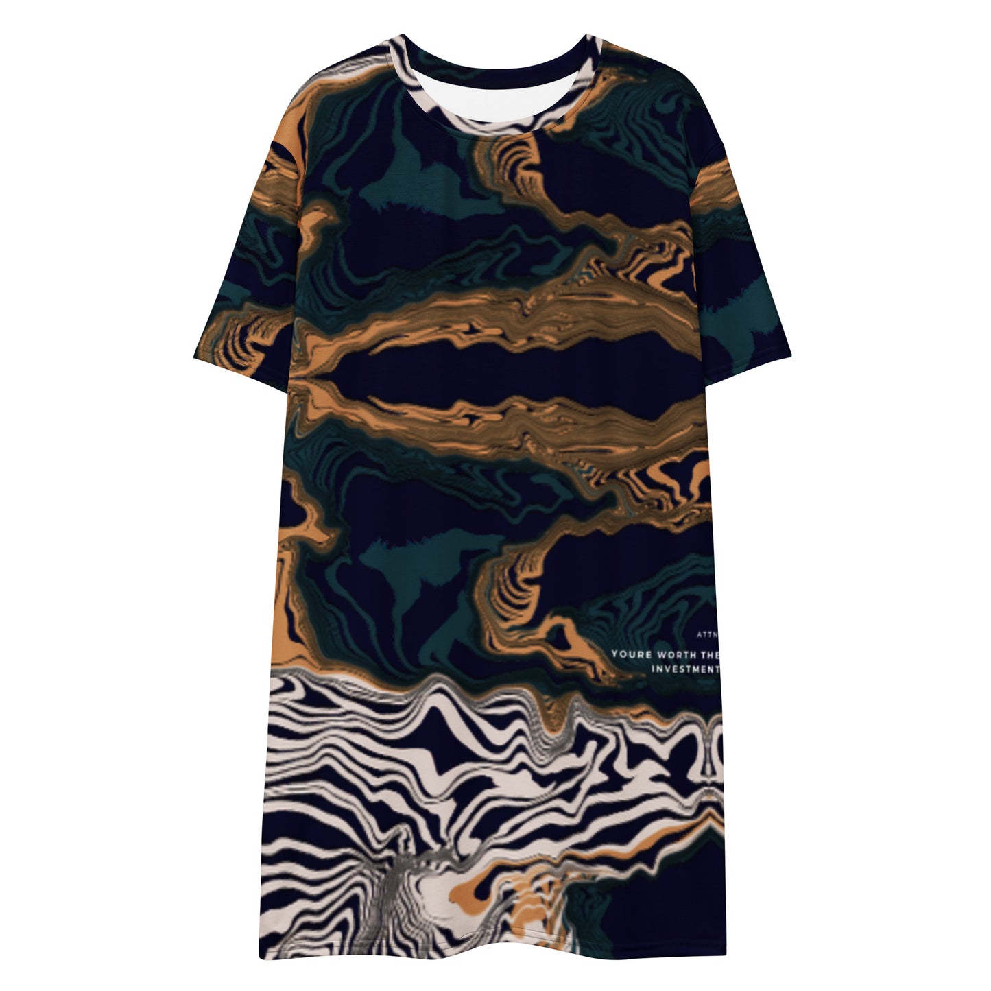 Worth It T-shirt dress