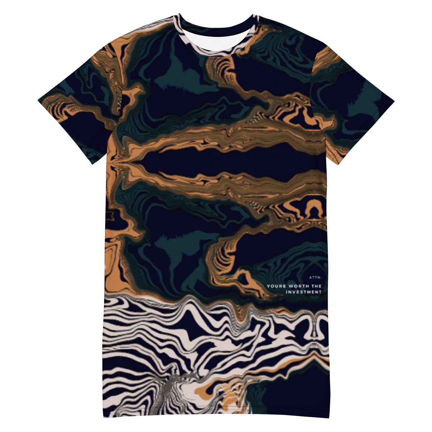 Worth It T-shirt dress