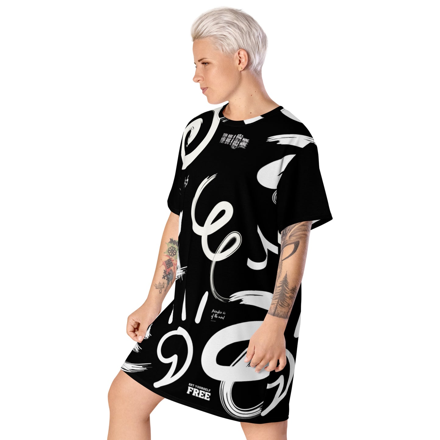 No Question HOL T-shirt dress