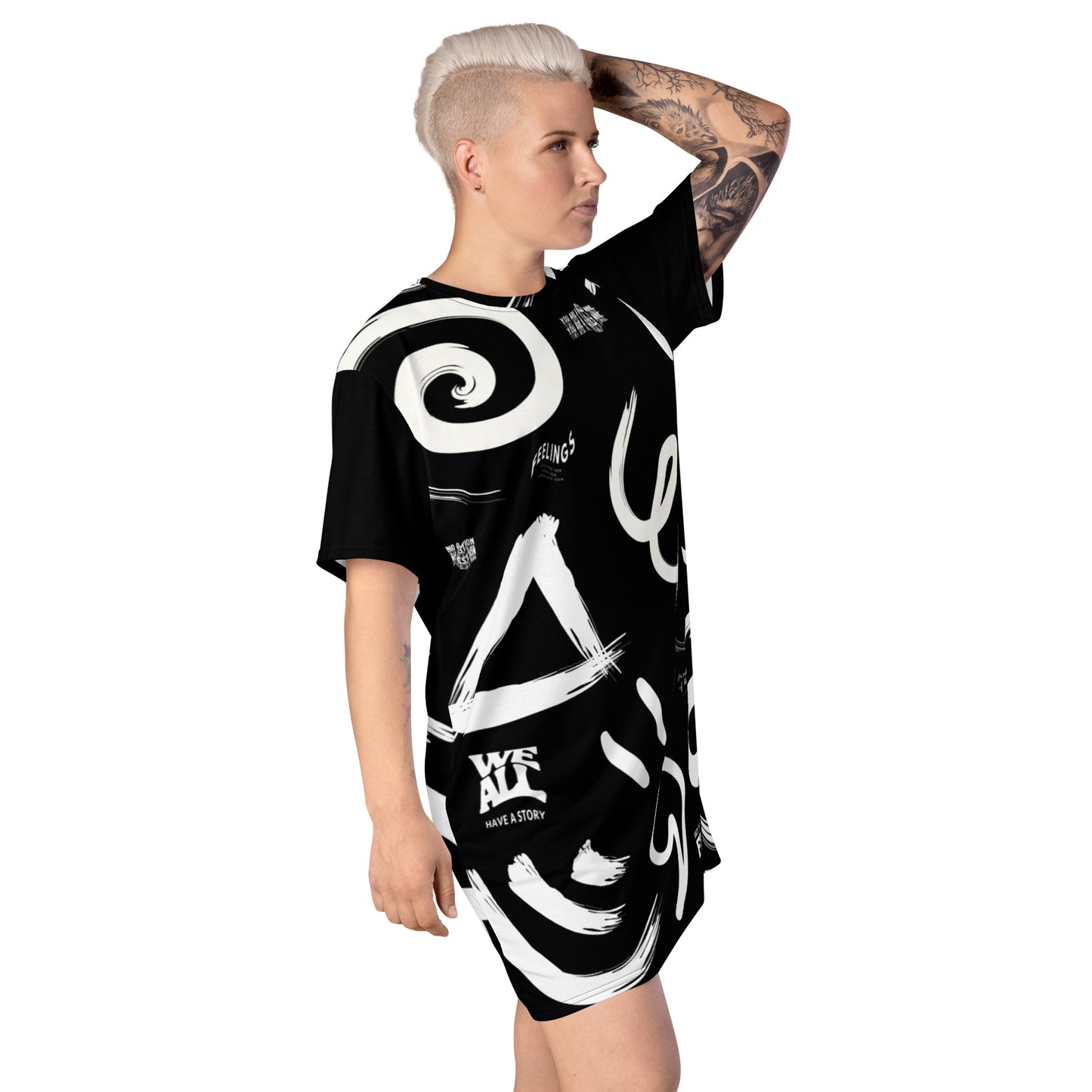 No Question HOL T-shirt dress
