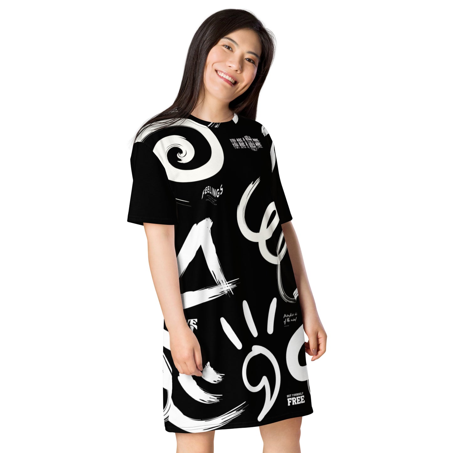 No Question HOL T-shirt dress