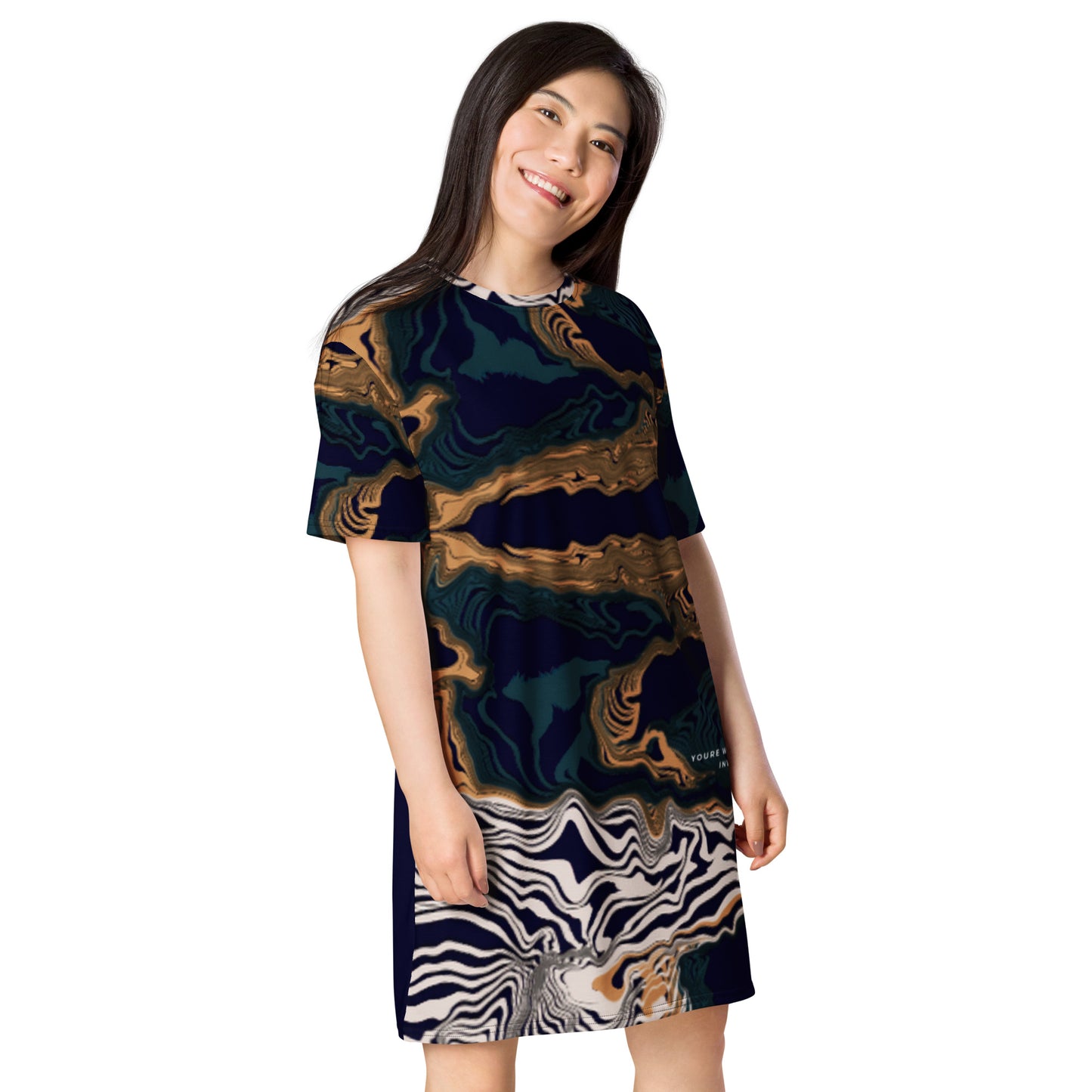 Worth It T-shirt dress