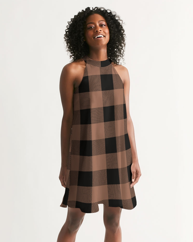 Nudity Women's Halter Dress