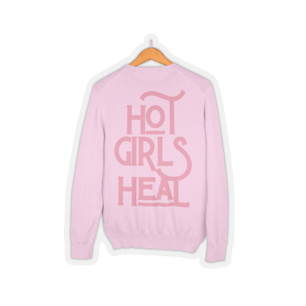 HGH Pink Sweater Sticker
