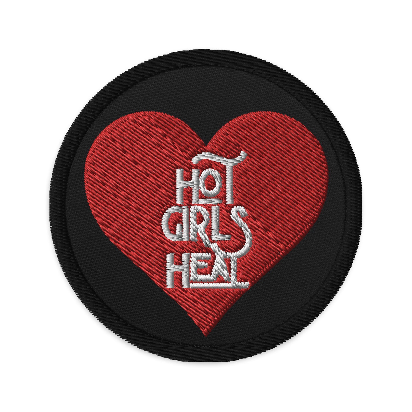 HGH Embroidered patch