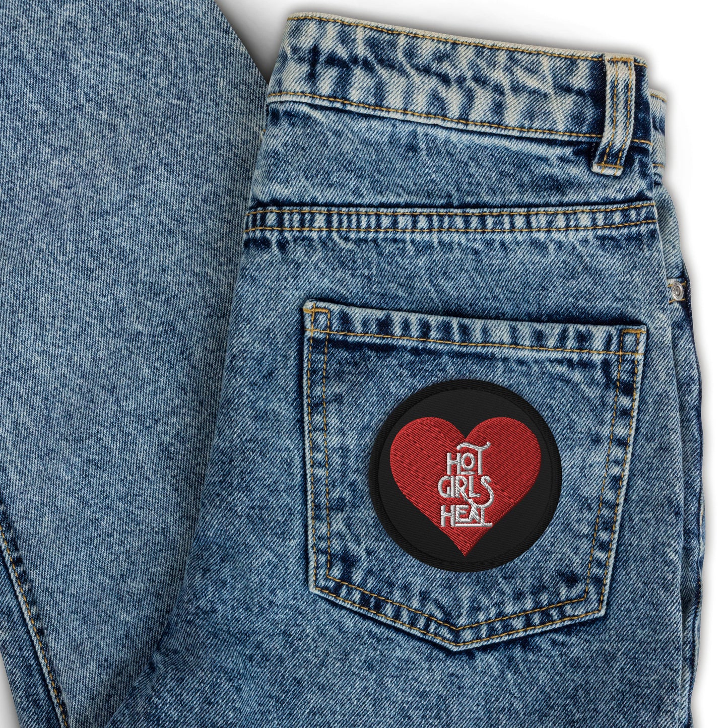 HGH Embroidered patch