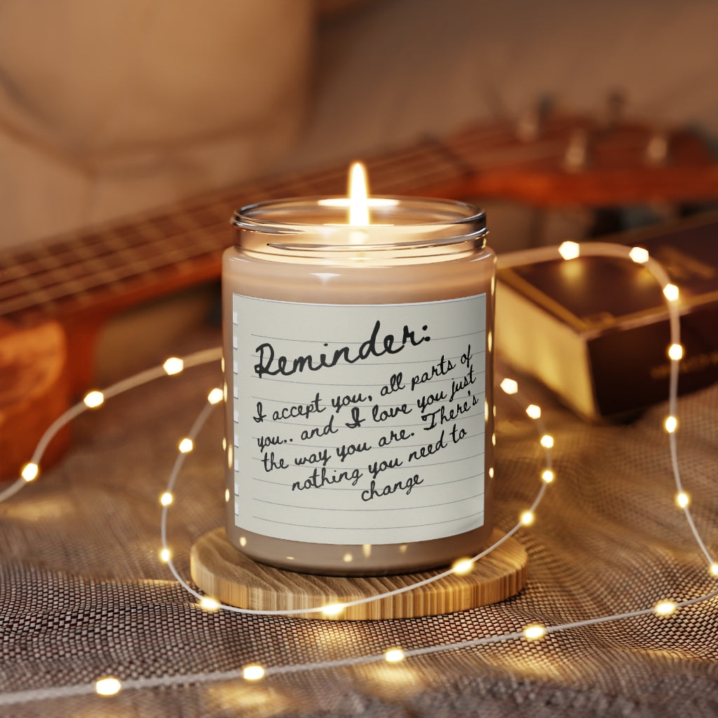 Reminder Scented Candle, 9oz