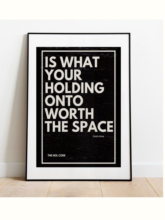 Free Up Minimalist Digital Wall Art