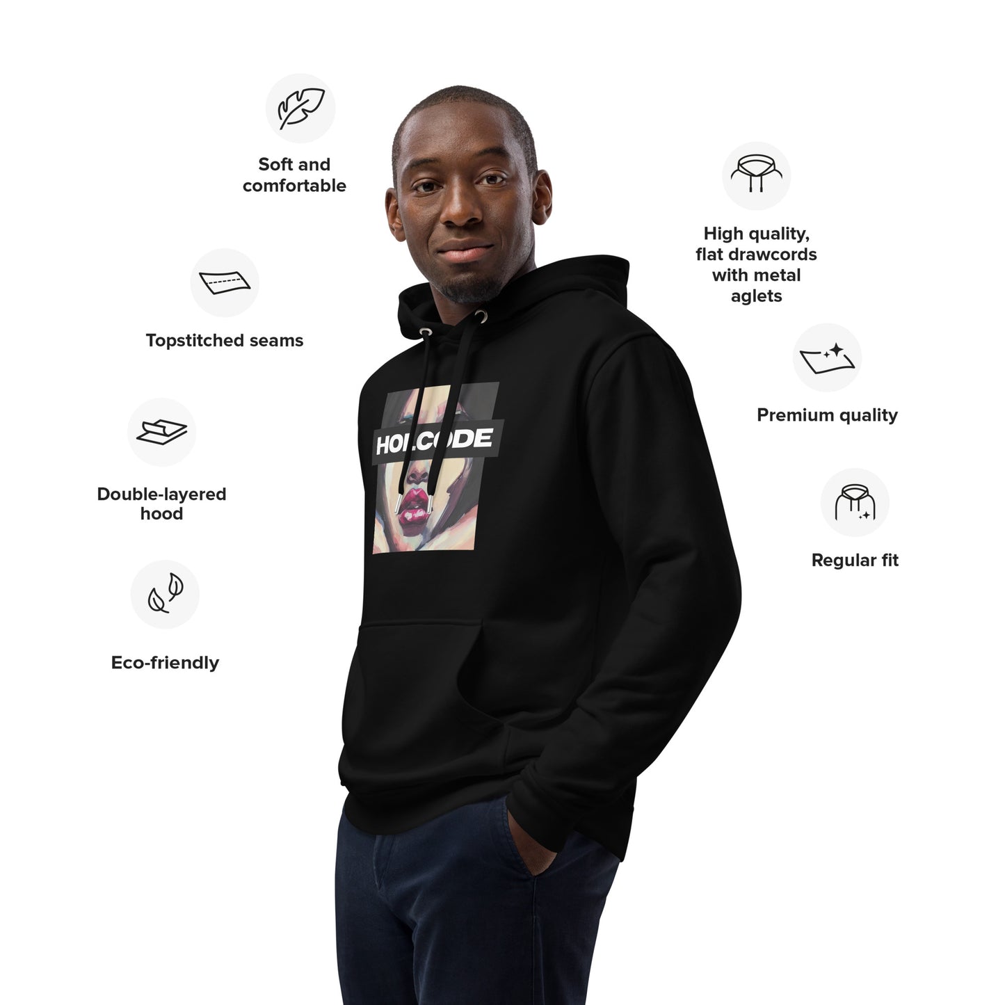 HOL Premium eco hoodie