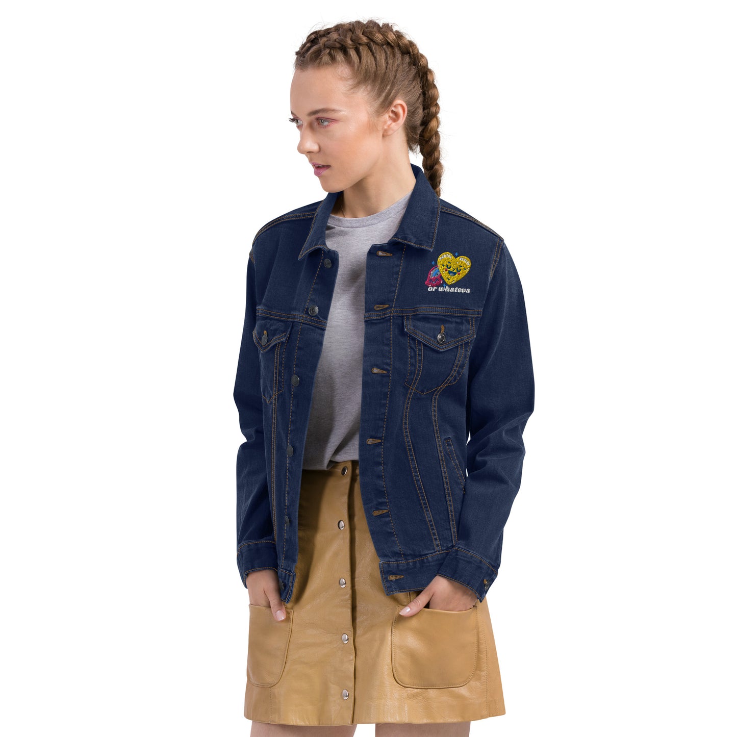 Or what’s a denim jacket