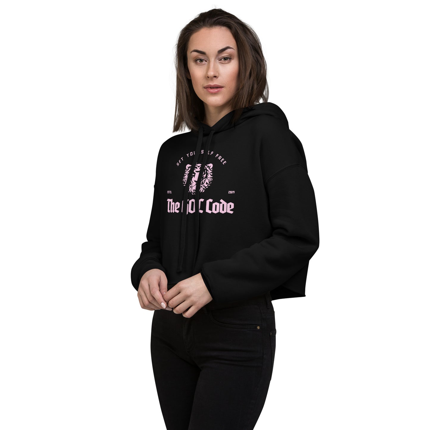 Hol Crop Hoodie
