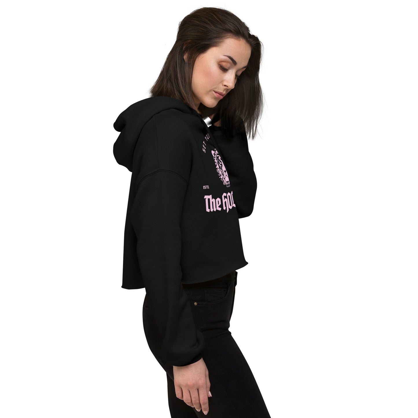 Hol Crop Hoodie