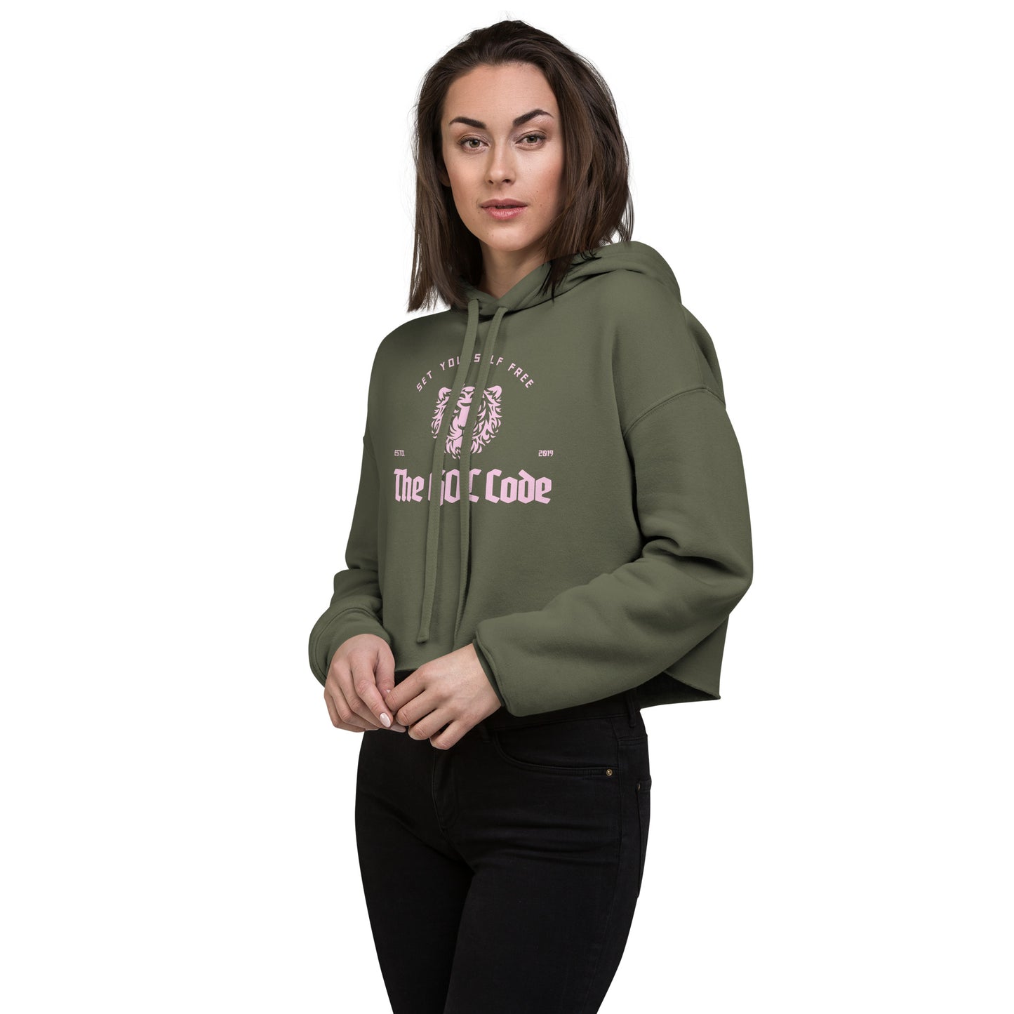 Hol Crop Hoodie
