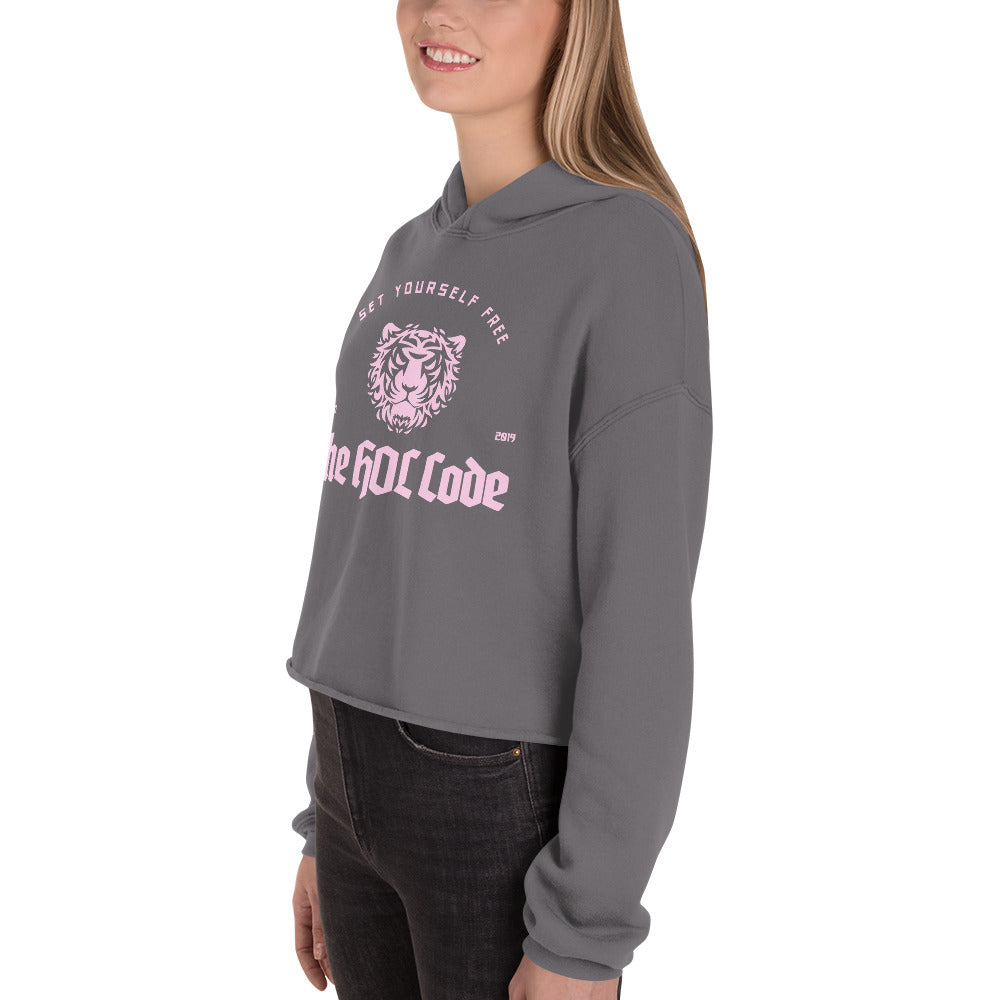 Hol Crop Hoodie